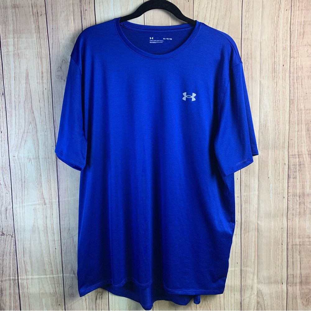 Under Armour Men's Vibrant Blue Short Sleeve Tee